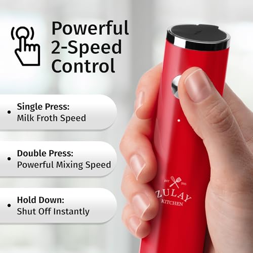 Rechargeable Milk Frother Handheld