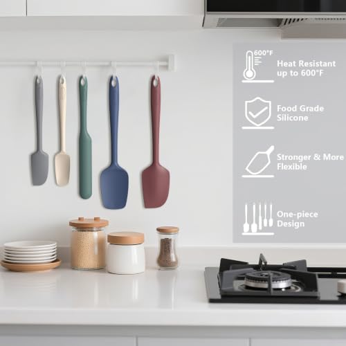Silicone Spatula Set of 5 (5 Count)