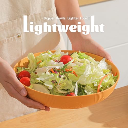 Salad Bowls 60 OZ Large Salad Bowls for Kitchen