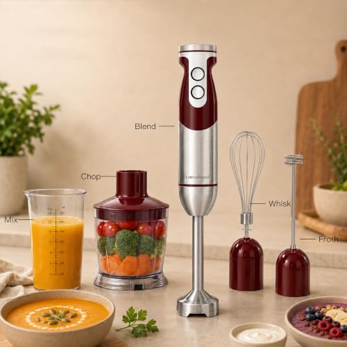 Hand Blender 1000W Immersion Blender