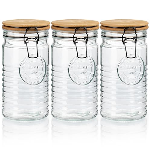 Glass Storage Containers with Airtight Lids