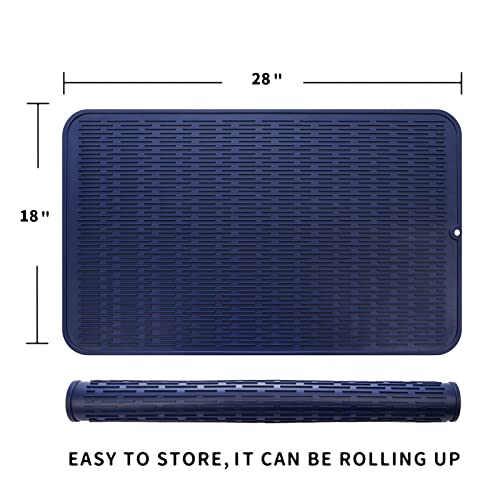 Silicone Dish Drying Mat for Multiple Usage