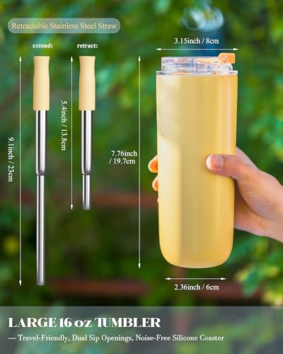 16 oz Insulated Coffee Tumblers