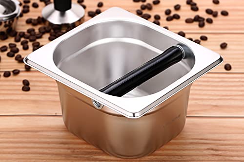 Coffee Knock Box Stainless Steel