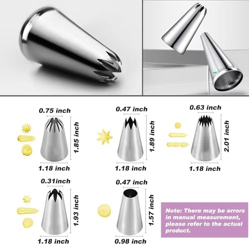 Extra Large Piping Tips