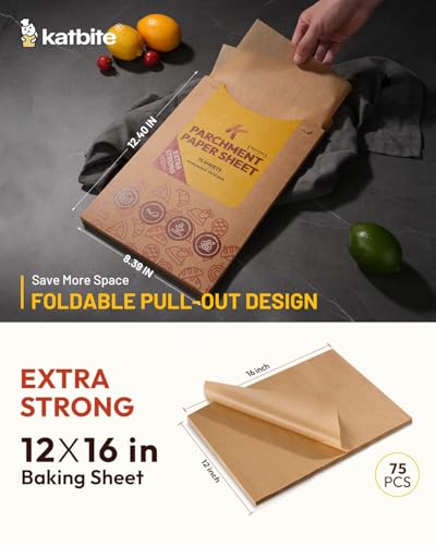 Parchment Paper Baking Sheets (75 Count)