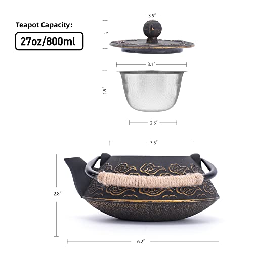 Cast Iron Teapot