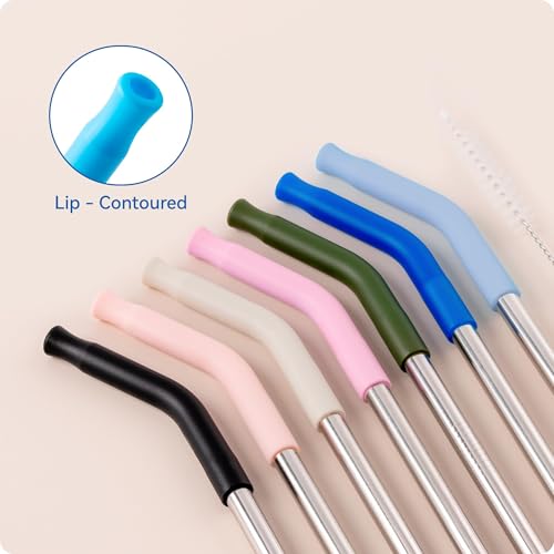 Straight Metal Straws for Stanley 30oz