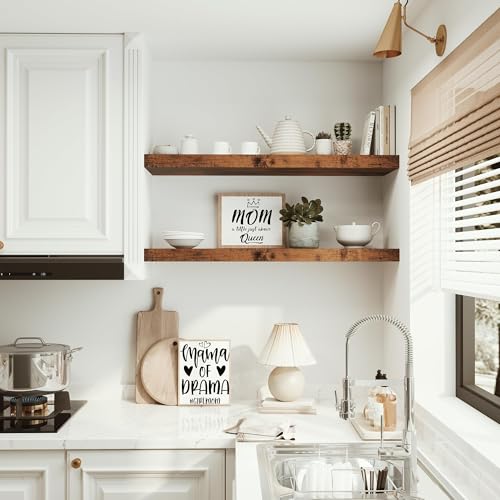 Single Floating Shelves 36x10” Set of 1