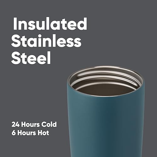 SmoothSip Slider Insulated Stainless Steel Coffee Tumbler