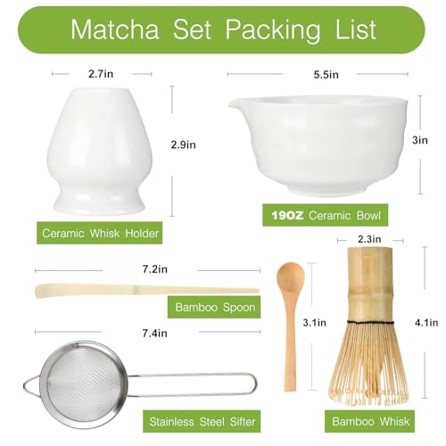 6 Pcs Matcha Set