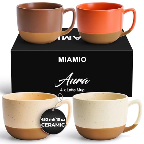 Coffee Mugs Set of 4 (4 Count)