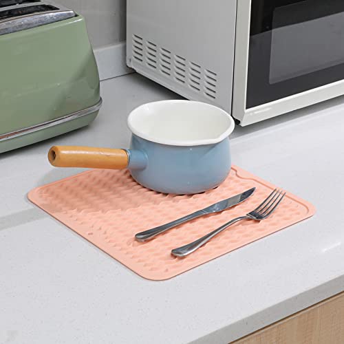 Silicone Dish Drying Mat for Multiple Usage