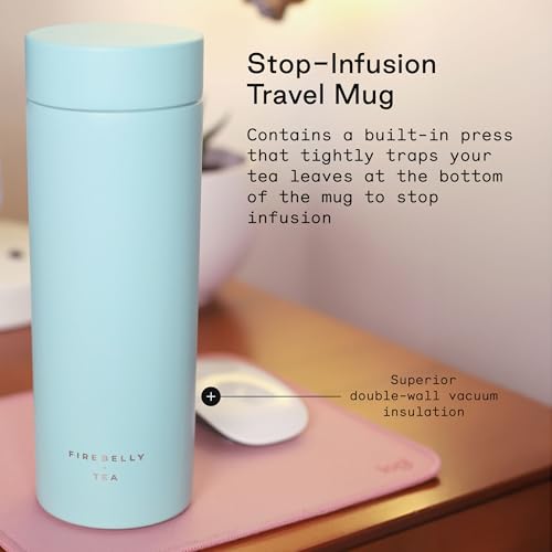 Travel Tea Infuser Mug with Strainer