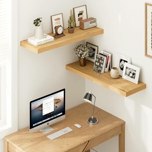 12 Inch Deep Floating Shelves (2 Count)
