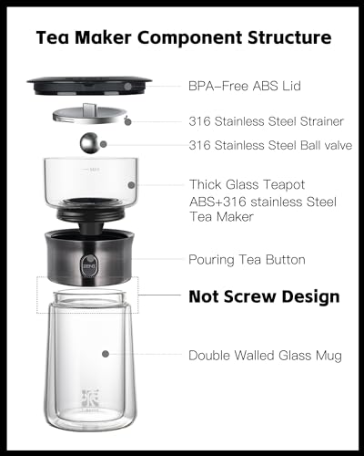 Modern Tea Infuser Teapot