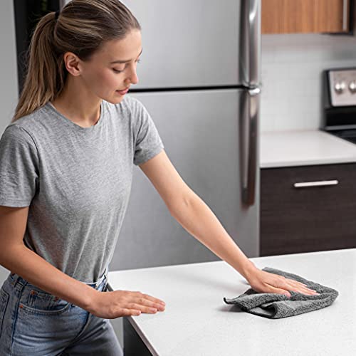 The Amazing Eco Cloth that Cleans Virtually Any Surface with Only Water. No More Paper Towels Or Toxic Chemicals. 4 (4 Count)