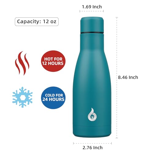 12 oz Small Water Bottle