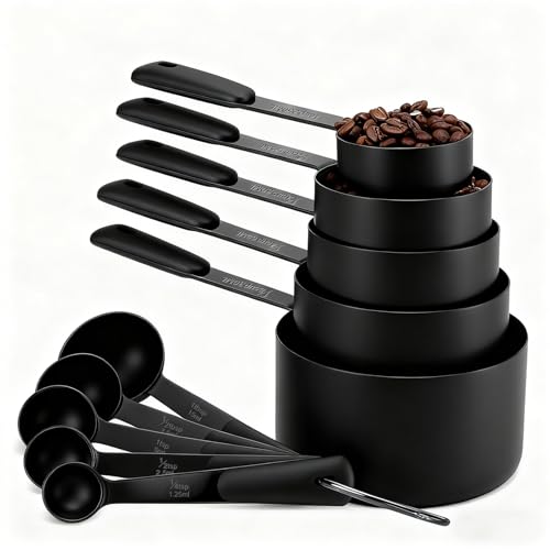 Measuring Cups and Spoons Set (10 Count)