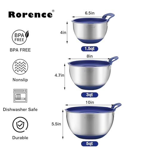 Stainless Steel Mixing Bowls (3 Count)