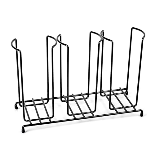 Wire Frame Cup and Lid Organizer 3 Compartment