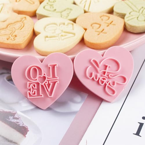 10 Pcs Heart Cookie Cutter Set (10 Count)