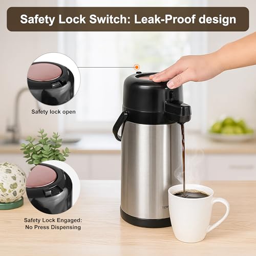 Airpot Coffee Carafe for Keeping Hot