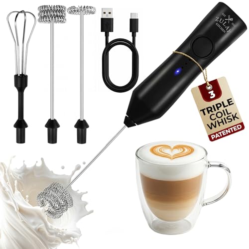 Rechargeable Milk Frother Handheld