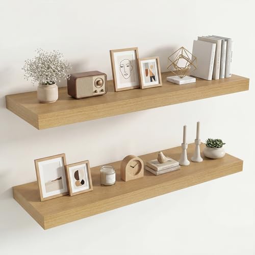 Deep Floating Shelves 40x12” Set of 2 (2 Count)