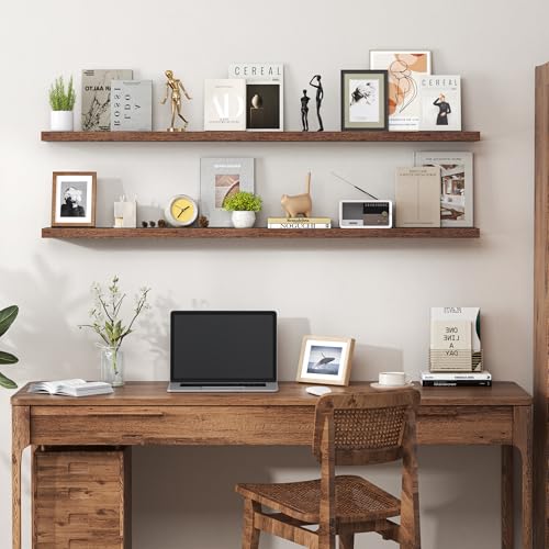 55 Inch Floating Shelves for Wall (2 Count)