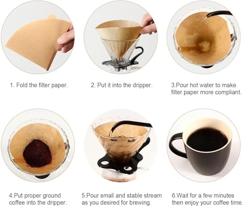 V60 Coffee Filters (100 Count)