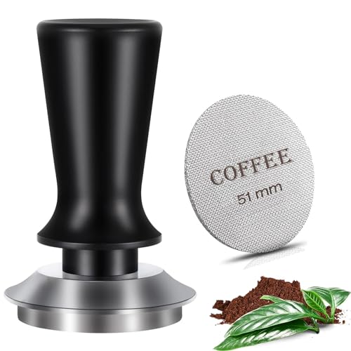 51mm Espresso Tamper and Espresso Puck Screen Set