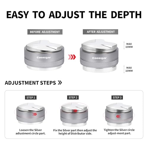 51mm Coffee Distributor and Tamper
