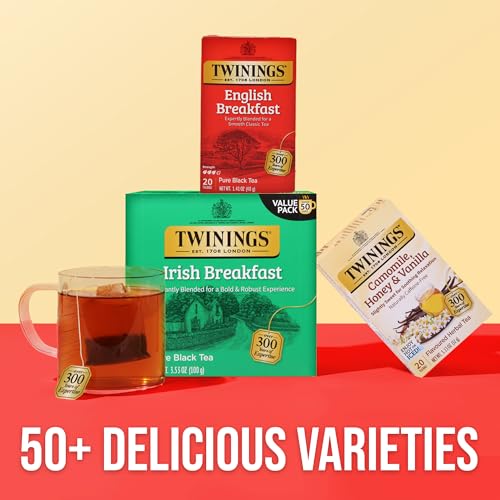 Irish Breakfast Black Tea Individually Wrapped Bags (300 Count)