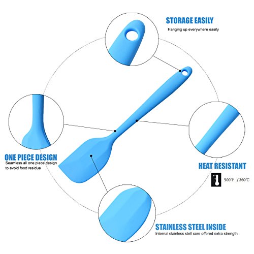 Silicone Spatulas Set (4 Count)