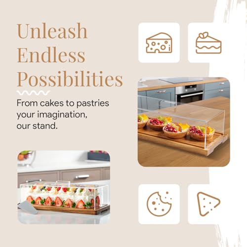 Cake Display with Lid