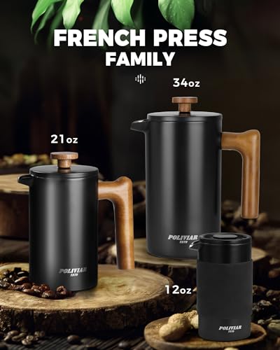 POLIVIAR French Press Coffee Maker