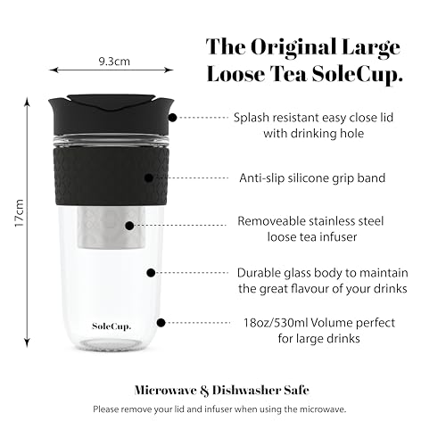 Large Travel Mug Loose Tea Infuser