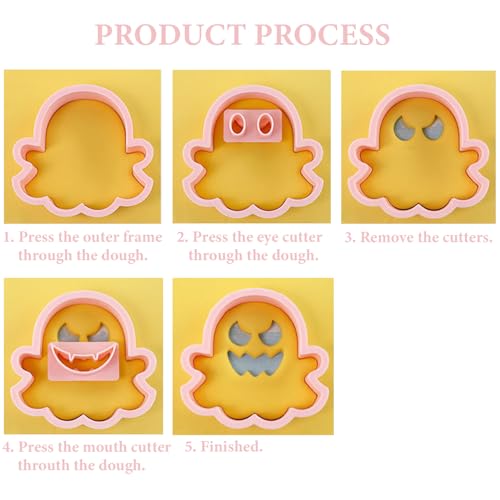 10Pcs Halloween Cookie Cutters (10 Count)