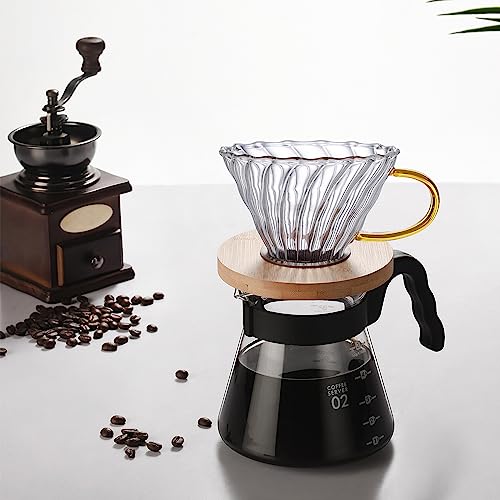 Glass Pour Over Coffee Dripper 1