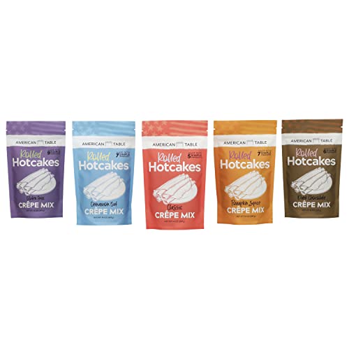 Classic Rolled Hotcakes Crepe Mix by American Table (42 Ounce)