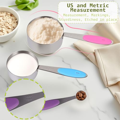 10pcs Measuring Cups and Spoons Set (10 Count)