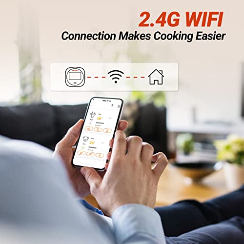 WiFi Meat Thermometer for Grilling