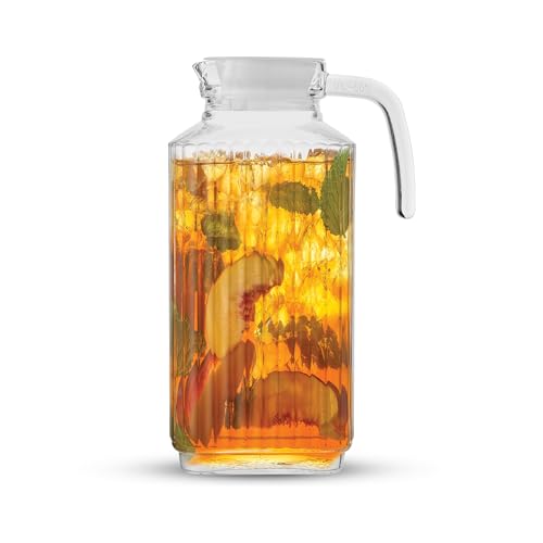 60oz Glass Pitcher with Lid