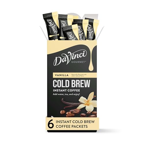 Vanilla Cold Brew Stick Pack (6 Count)