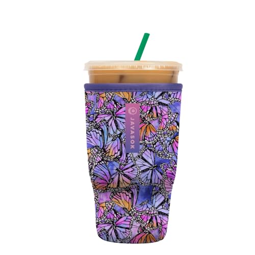 JavaSok Iced Coffee & Cold Soda Insulated Neoprene Cup Sleeve
