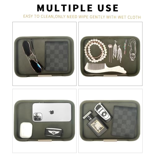 Luxury Leather Tray Organizer