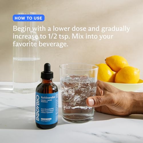 ReMineralize Essential Ionic Trace Minerals for Hydration & Detox (4 Fl Oz)