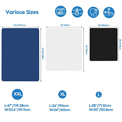Silicone Mats for Kitchen Counter 47"x23.6"x0.08”
