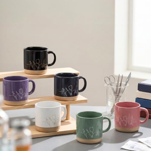 6 Pcs Surgical Technologists Week Gifts Bulk Thank You Gifts Mugs (6 Count)